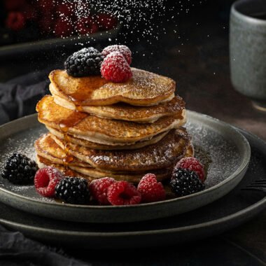 Amerikietiški blyneliai (purūs pusryčių blyneliai).